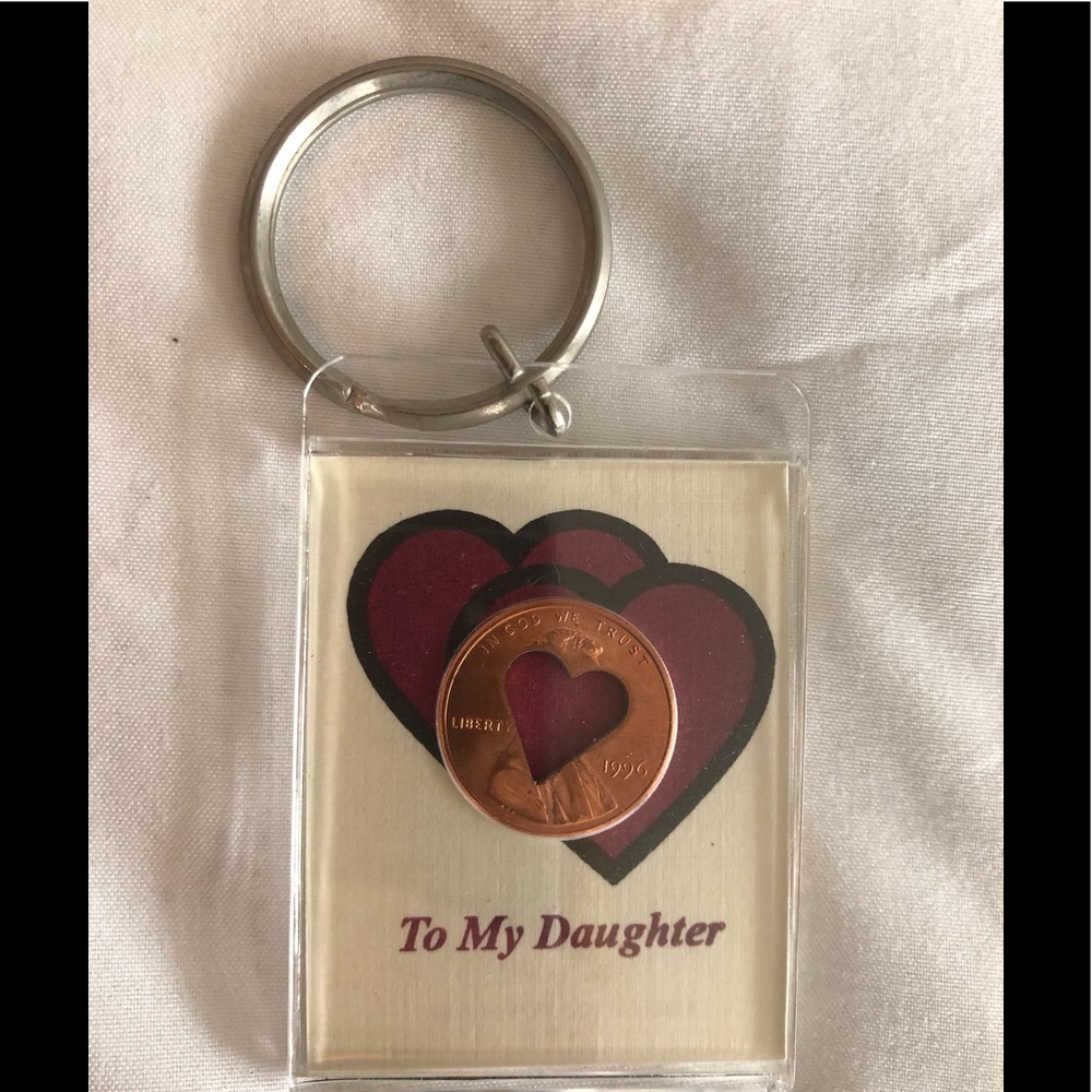 Daughter keychain